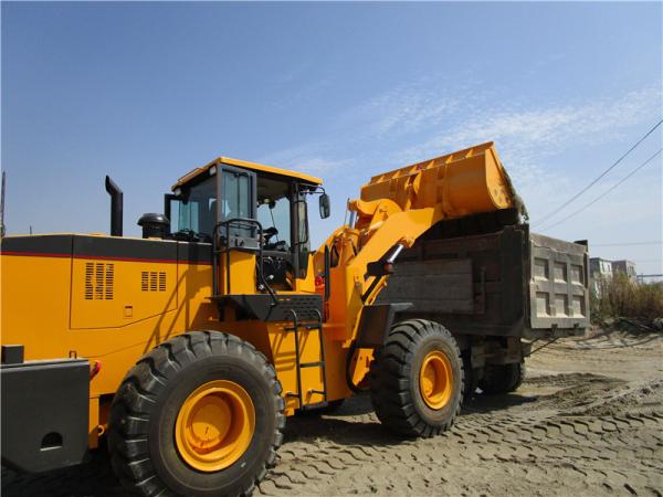 O carregador pequeno WY958 da roda do motor de Weichai escolhe o braço 5T fácil a Mainterance