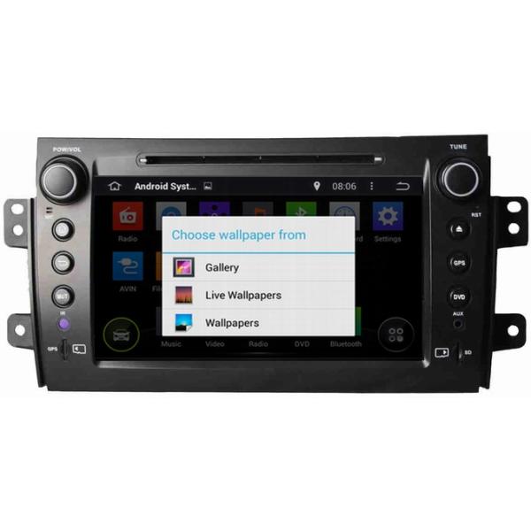 Ouchuangbo Auto Stereo DVD Multimedia Kit for Suzuki SX4 2006-2012 Android 4.4 GPS Nav Radio Player OCB-8072D