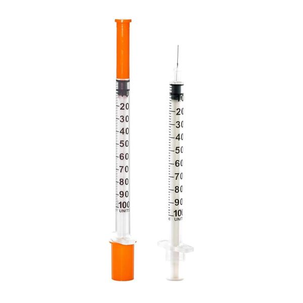 CE Approved Medical Disposable Safety  31G Single Use Insulin Syringe with Needle Professional Made