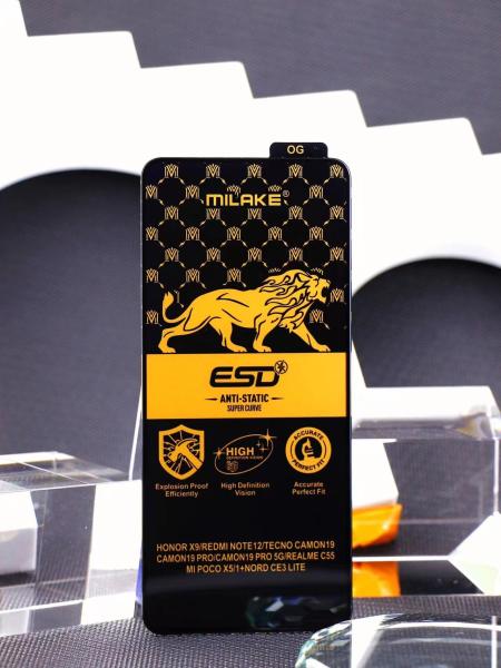 Silicone Cell Phone Screen Protector 9H Tempered Glass Film