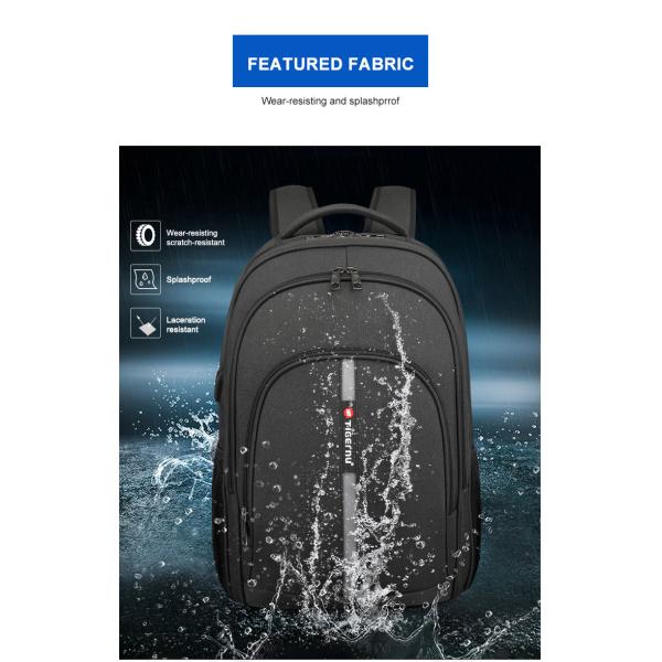 15.6 Inch Usb Durable Travel Laptop Backpack Shockproof