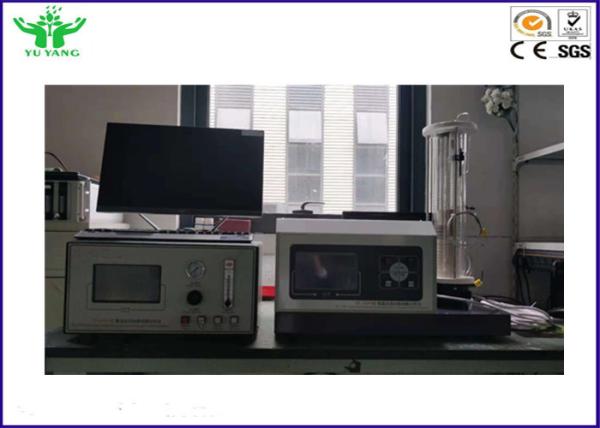 ISO 4589-3 High Temperature Oxygen Index Testing Equipment AC 220V 50 / 60Hz 2A