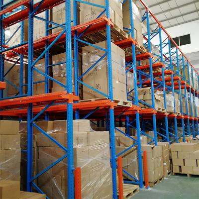 3-5 Levels Steel Drive In Pallet Racking 1500kg/Pallet Industrial Storage Racking