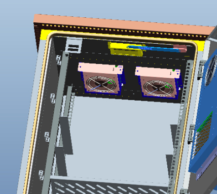 Изготовленное на заказ приложение металла держателя поляка/держателя стены гальванизировало стальной шкаф BTS на открытом воздухе