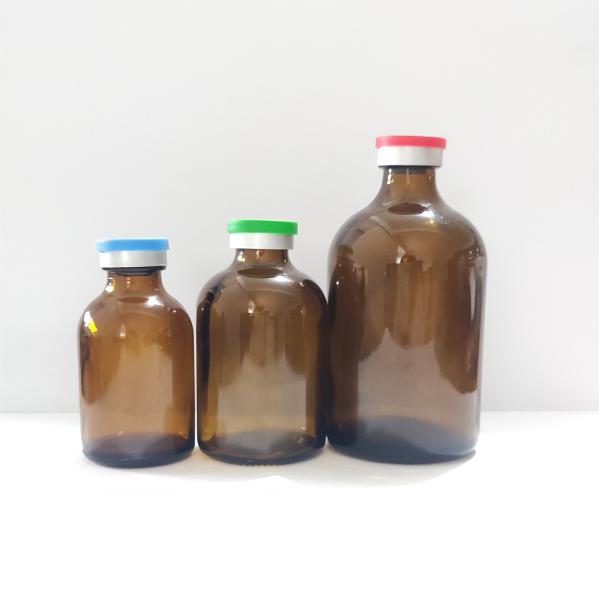 chinese supplier of 30ml clear medical borosilicate sodalime custom moulded glass bottle