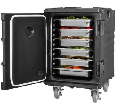 Catering Insulated Pan Carriers For Catering With Wheels Thermos Food Tray Carrier