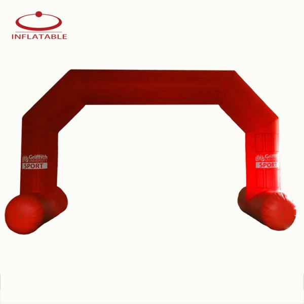 Outdoor Event Inflatable Finish Arch Waterproof With Custom Printing