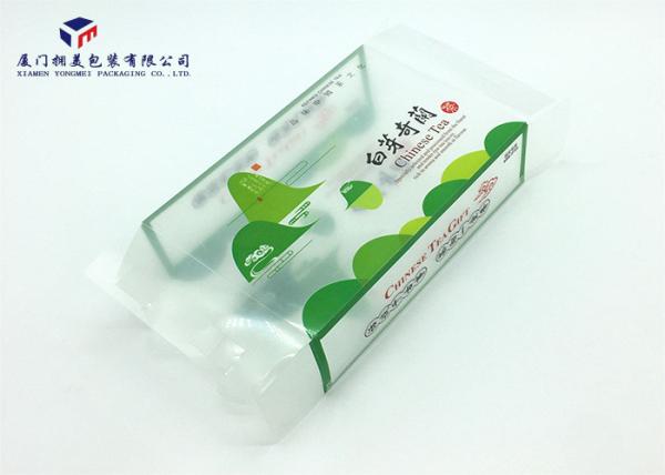 Matte PP Packaging Box Small Rigid Plastic Boxes For Tea Leaf 19cmX5.5cmX12cm