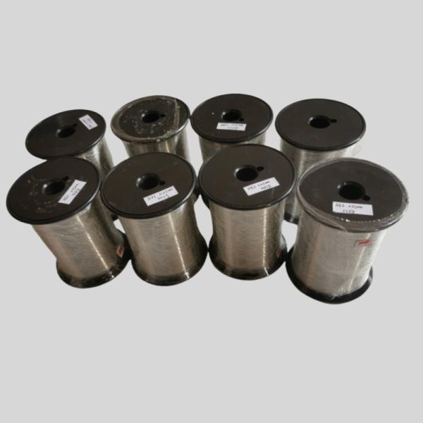 Fil métallique micro-précision en acier inoxydable de 0,025 mm à 0,08 mm pour appareils électroniques