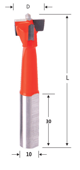 TCT Solid Carbide Tip Hinge Boring Bits For Woodworking