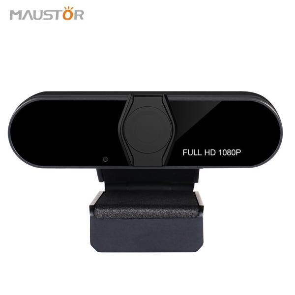 Computer 1080p 60fps 24MP Full HD Webcam Privacy Cover USB Interface