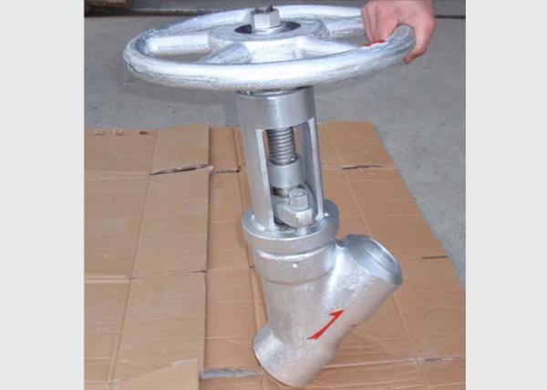 O fluxo direto da solda da flange/soquete sulcou o tipo válvula dos sistemas tranqüilos Y de parada do vapor