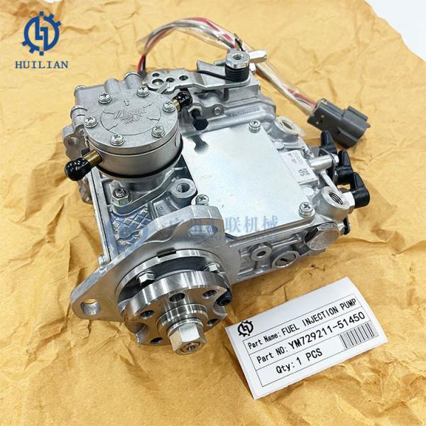 Yanmar 729211-51450 Excavator Fuel Pump YM729211 Excavator Hydraulic Engine Fuel Pump for Machinery Parts