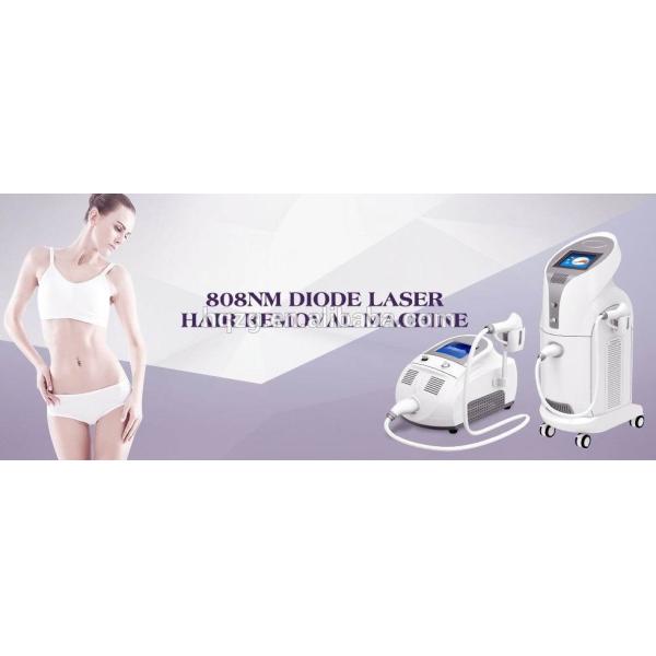 808nm Diode Laser Ladies Hair Removal Machine Pulse Width Adjustable