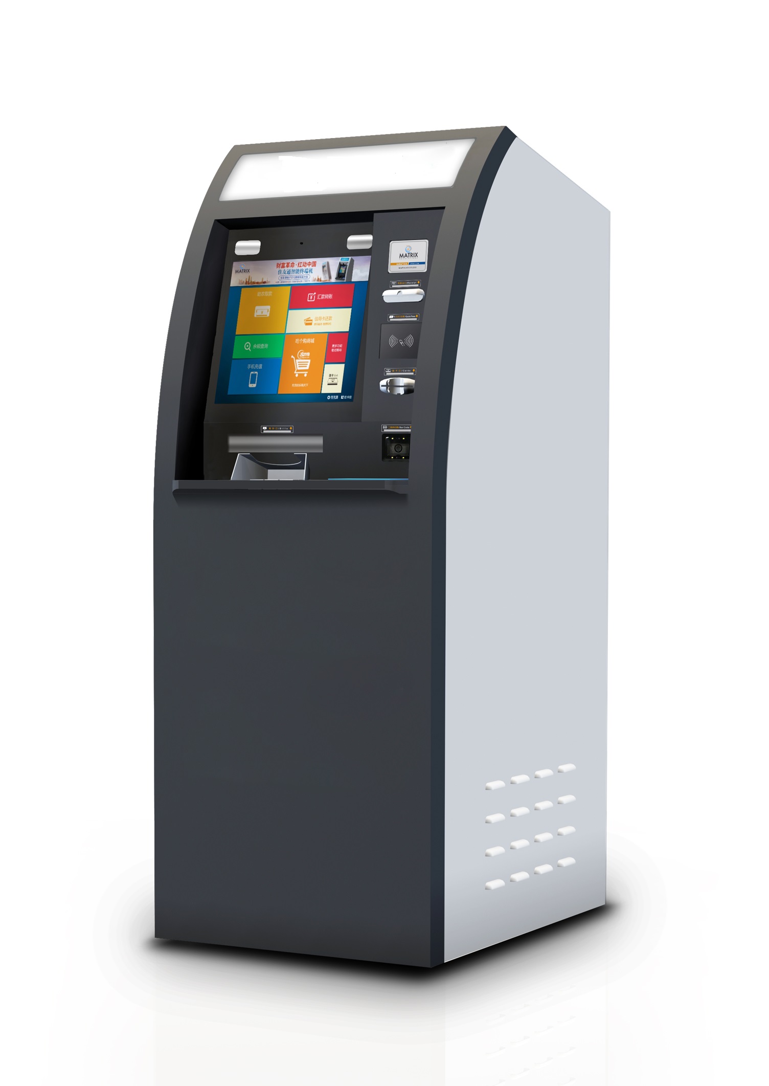 Машина 19inch Atm коммерческого банка машины Atm наличных денег высокой безопасности оптовая