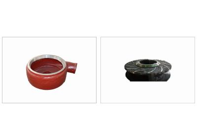 380V 400V Sand Pump Parts Anti Abrasive 2-20 Outlet Impeller