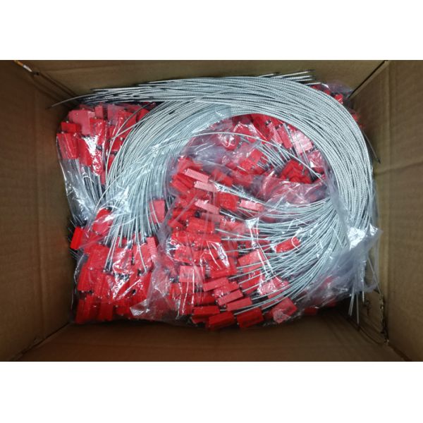 US-CC151B Pull Tight Plastic Cable Seal with 1.54 KN Tensile Strength and Laser Markable Area