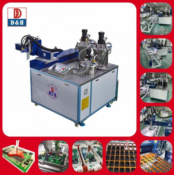 Advanced Ab Part Meter Mix Silicone Potting Compound Thermal Conductivity Resin Machine