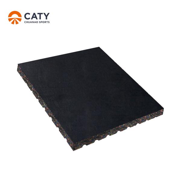 OEM Isolation acoustique plancher en caoutchouc de fitness Pas de plancher de sport toxique
