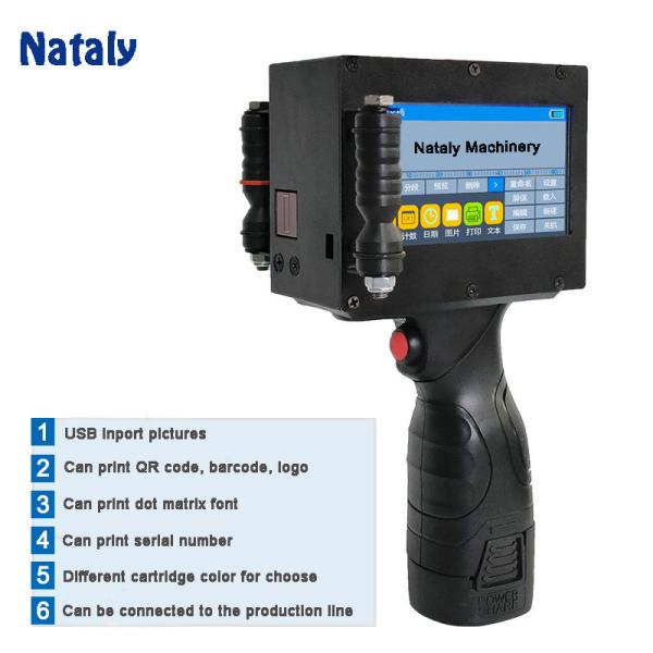Nataly hot sale MX3 handheld inkjet printer bar code printer date and time inkjet printer