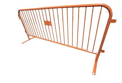 Temporary Perimeter Fencing\Blue Portable Crowd Control Barriers Fence With Flat Feet