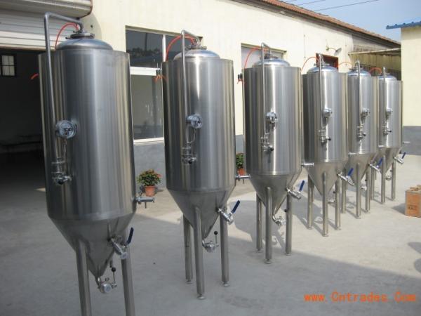 304 stainless steel pot / beer brewing plant uses /316L stainle/300L stainless steel beer fermenter / malt fermentation