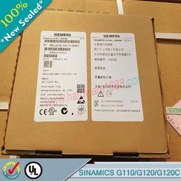 SIEMENS SINAMICSG110/G120/G120C 6SL3210-1KE15-8UP1/6SL32101KE158UP1