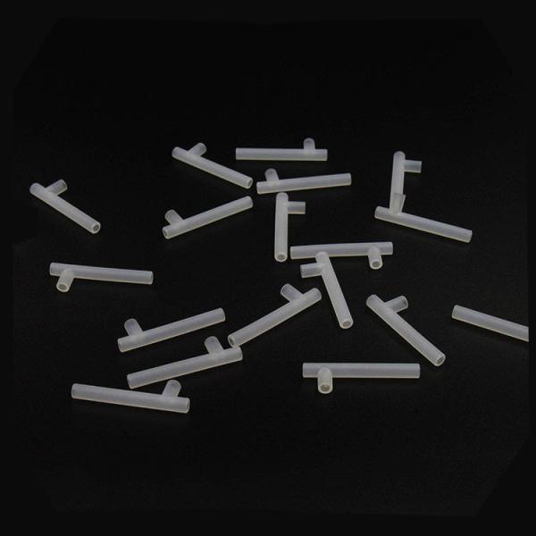 T Shape Clear Silicone Tube Transparent Waterproof 3 Way 3x5mm