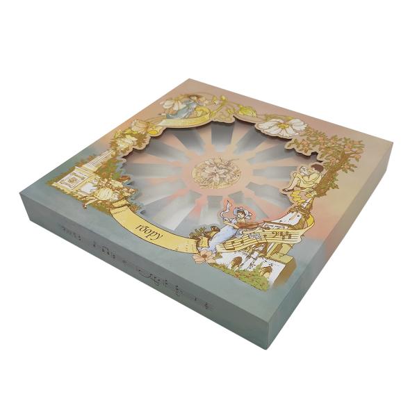 12 бутылок на заказ для ухода за кожей Бутик подарочная коробка с прозрачным окном для крема для рук, солнцезащитного крема, упаковочная коробка для крема для лица