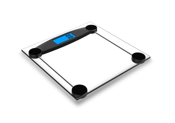 Glass 180kg 396lb Electronic Bathroom Weighing Scales