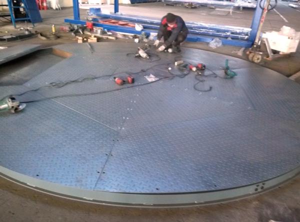 Vehicle Turning Table Automobiles Turning Platform Auto Show Turn Table Revolving Plate