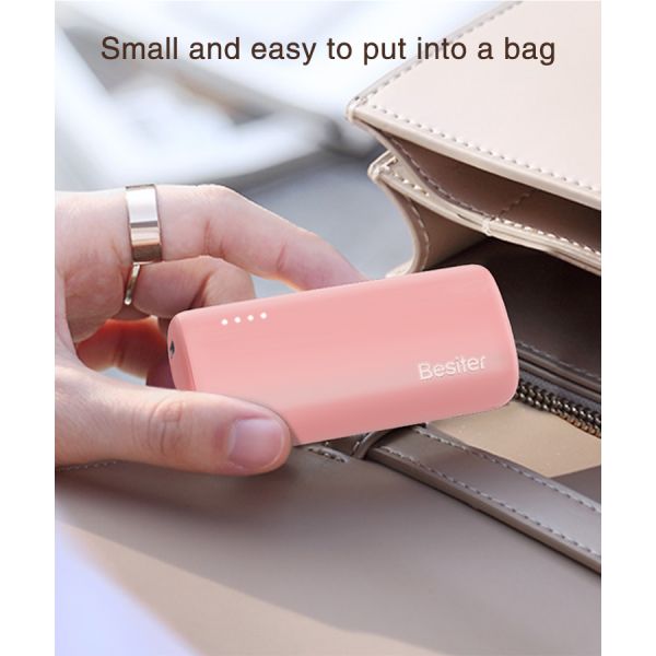 LI Polymer Battery Mini Power Bank 4000mAh Type C Input 10W Output