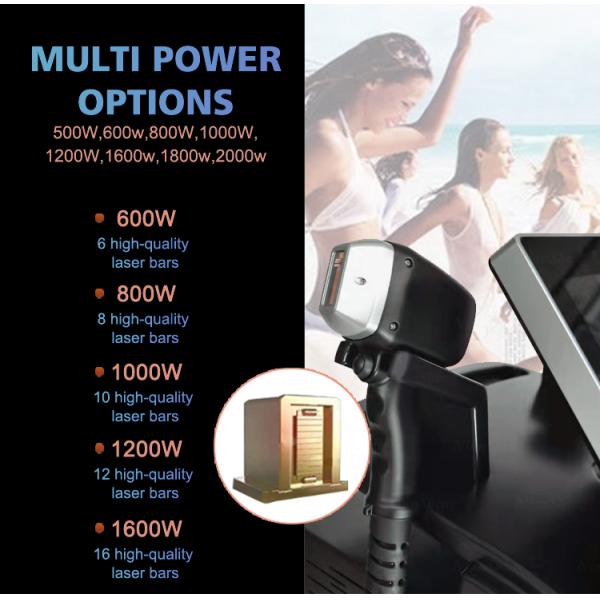 Medical Aesthetics Titanium Ice Laser Soprano Hair Removal Machine With Advanced Cooling System