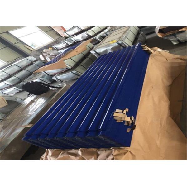 CGCC 4 x 8 Corrugated Metal Sheets GI Corrugated Roofing Sheet for Industrial and Civil Buildings