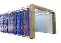 Cabina de espray plegable telescópica móvil de la pista para el equipo mecánico de la industria