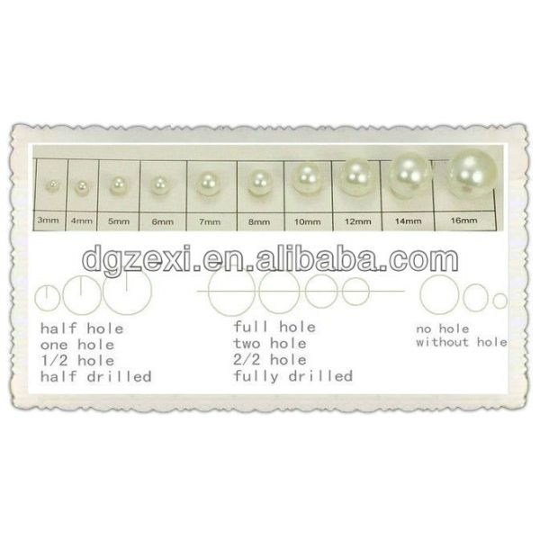 Teardrop Abs Plastic Loose Faux Pearl Bead for Decorating in Bulk