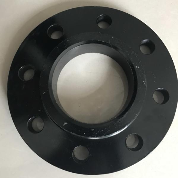 Black Painting ANSI Pipe Flange Forged Slip On Weld Neck Flange