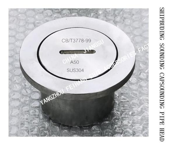 316L Stainless Steel Sounding Pipe Head For Marine Sewage Treatment Tank , Sewage Treatment Tank Model:A50 CB/T778-99