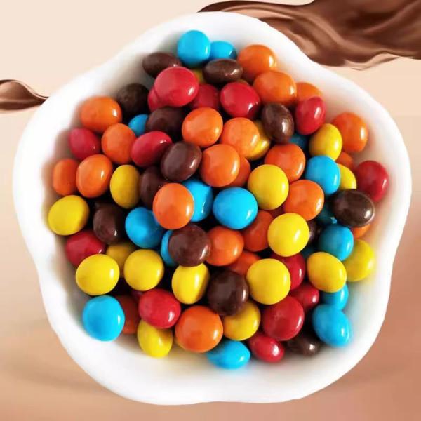 Dark Brown Baking Ingredients Heat Resistant Chocolate Beans Not Easily Melted Drop De Chocolat