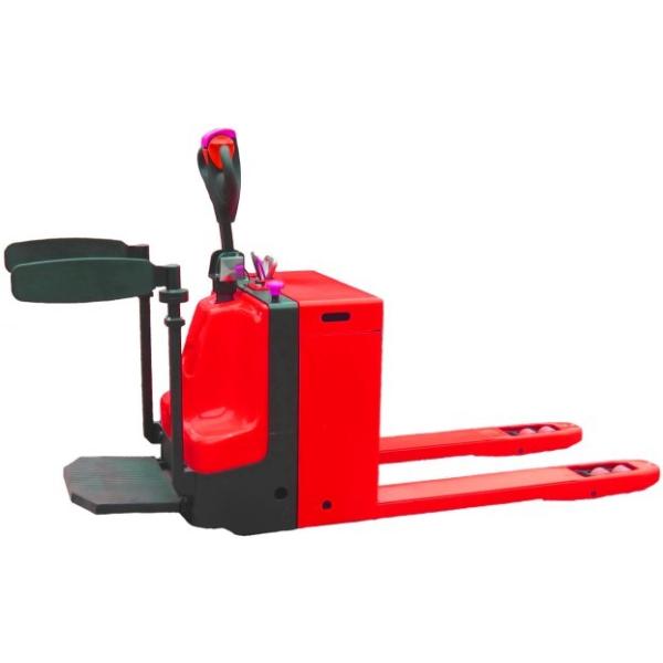Battery Operated  Full Electric Powered Pallet Truck 1.5 Ton Motorised Pallet Trolley
