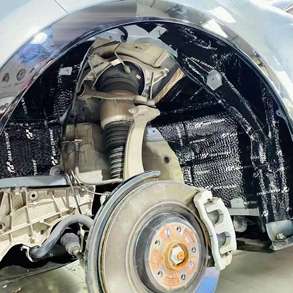 Звукоизоляционная подставка для автомобилей с гипсокарбонатом