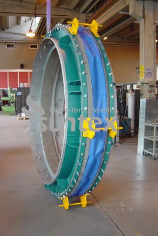 a borracha de silicone lateral grossa de 1mm revestiu compensadores flexíveis