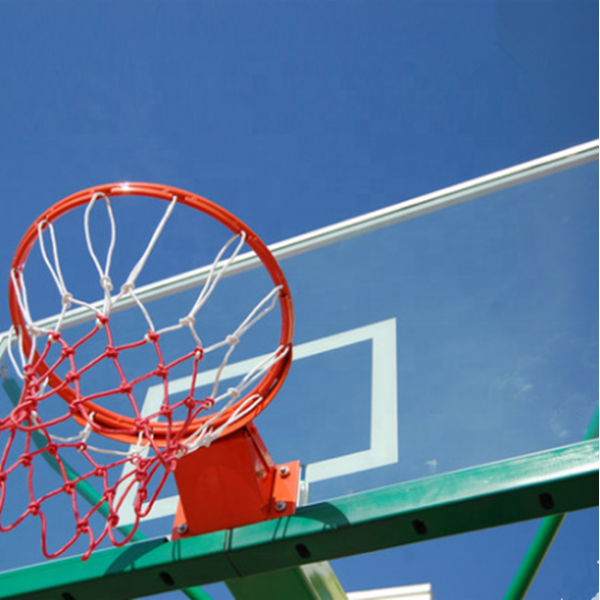 International Standard Tempered Glass Basketball Backboard with Aluminum Alloy Frame and Thickened Explosion-proof Design
