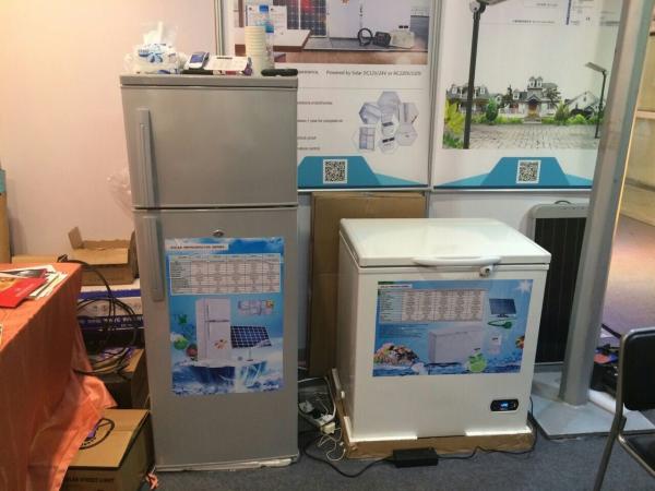 DC12V 90L Solar Power Refrigerator for Africa,Middle East,South America.