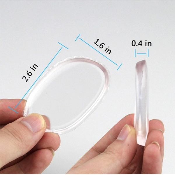 Губка макияжа геля силикона изготовленных на заказ аксессуаров макияжа красоты прозрачная