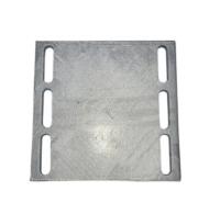 IFI AISI M60 Placa de base de aço quadrada para edifícios de fundação