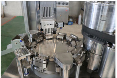 Máquina de enchimento de cápsulas para pó