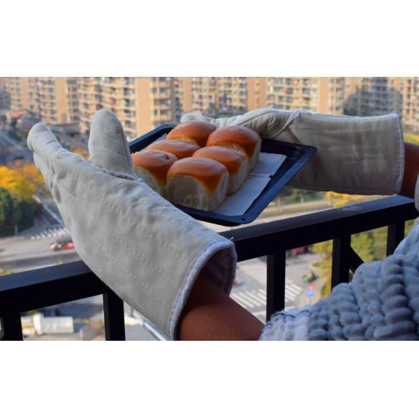 Cooking Kitchen Baking Anti-scalding Oven Canteen Protect Hands Heat Resistant Mittens