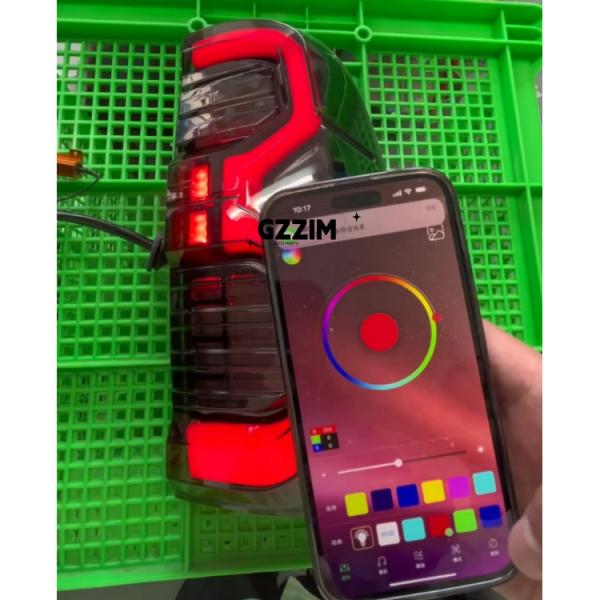 Toyota Hilux Vigo 2005-2014 Sequential Chasing RGB Flexible Led Tail Light