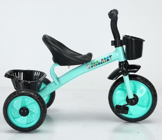 Mecânica dirigida crianças triciclo bicicleta 3 cor
